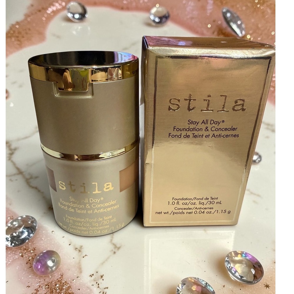 Stila - Stay All Day Foundation and Concealer - Shade: Golden 10 - *NIB*